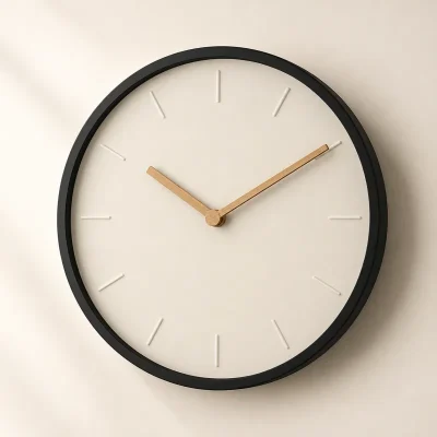 Reloj de pared minimalista